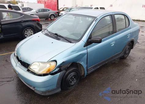 2002 Toyota Echo z USA, uszkodzony, nr VIN JTDBT183920218428